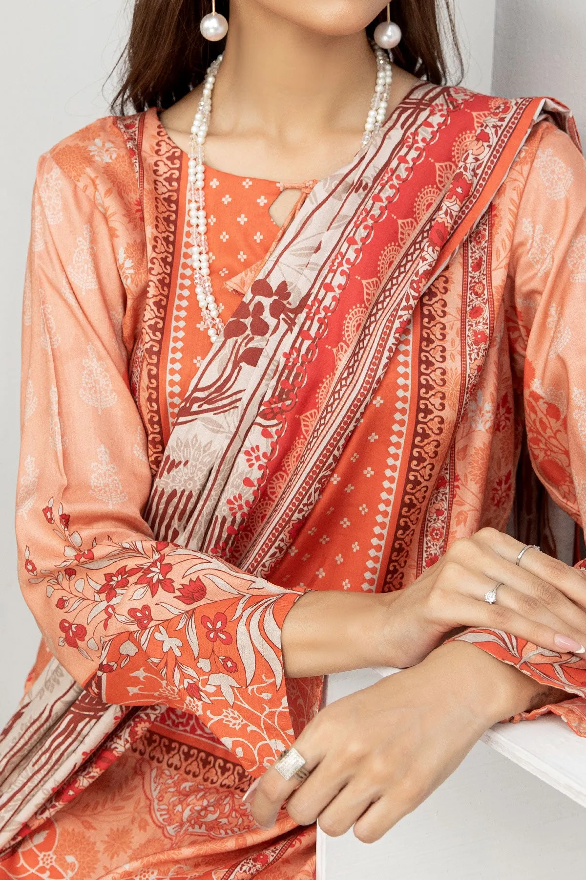 3 PIECE DIGITAL PRINT LINEN  | DPL-148