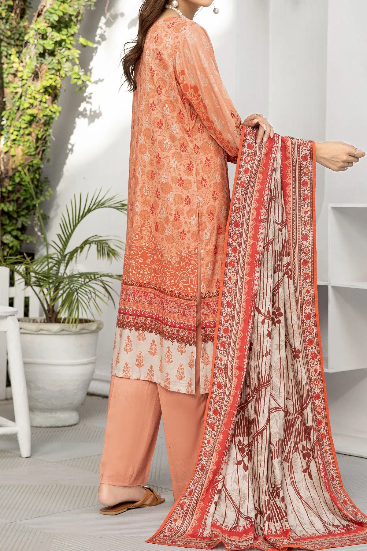 3 PIECE DIGITAL PRINT LINEN  | DPL-148