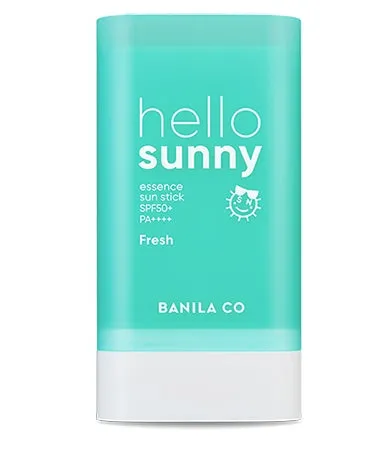 6 Pieces BANILA CO hello sunny essence sun stick Fresh SPF50  PA     Korean Cosmetics After Sunscreens UV Block for Face Body