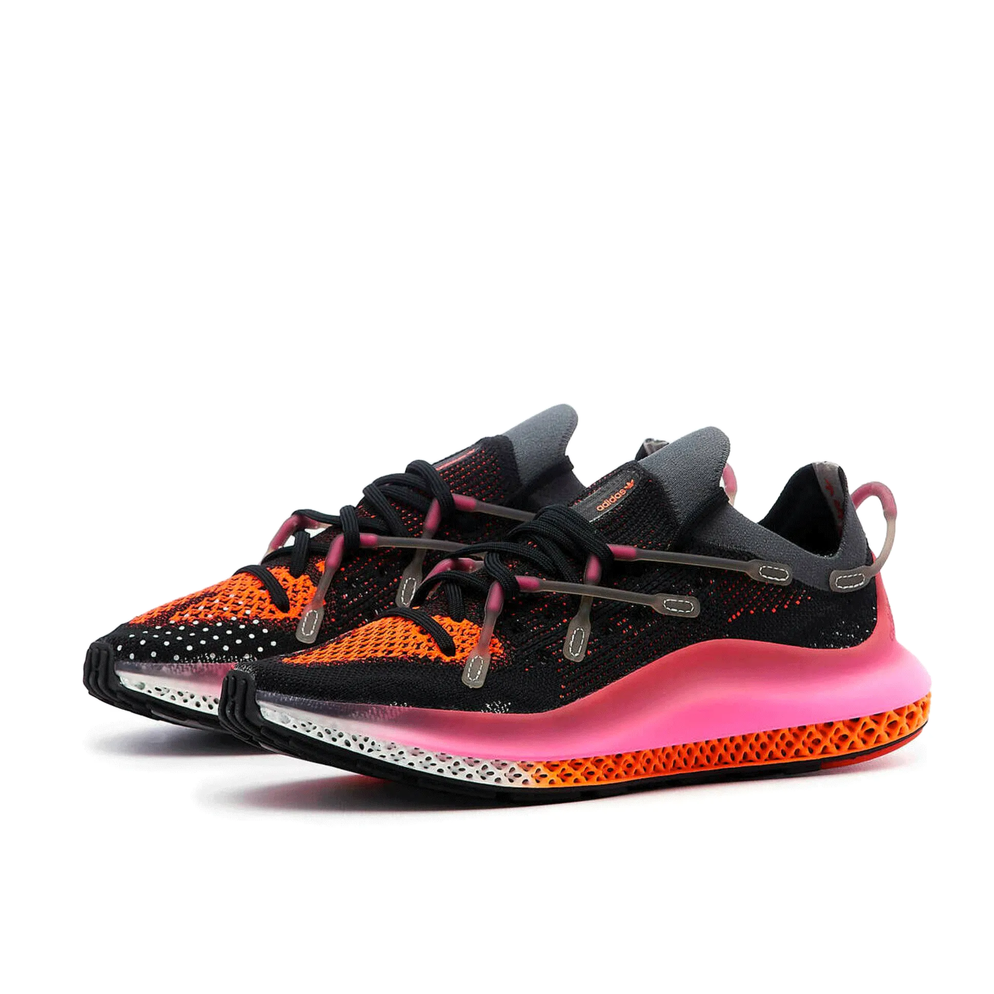 adidas 4D Fusio Black Pink Orange