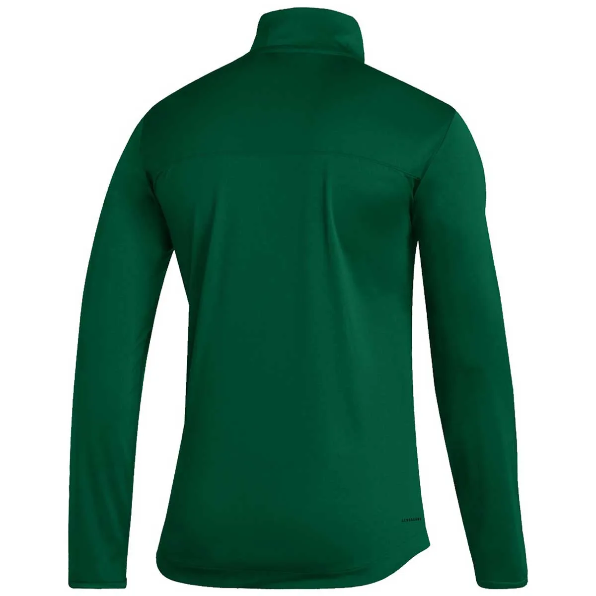 adidas Men's Team Dark Green/White Under The Lights Long Sleeve Knit 1/4 Zip