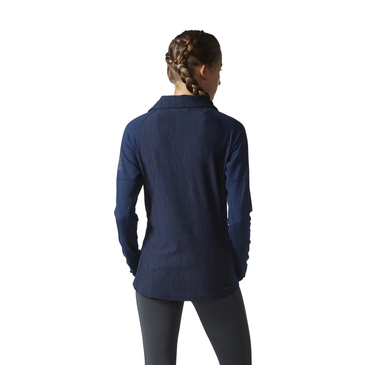 adidas Women's Navy Performance Baseline Jacket