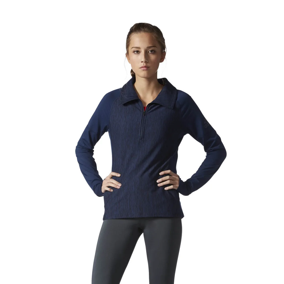 adidas Women's Navy Performance Baseline Jacket