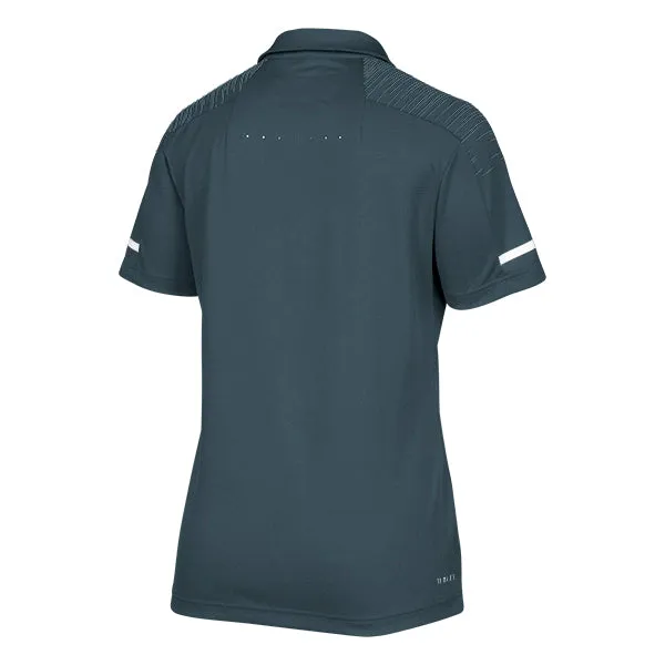 adidas Women's Onix/White Team Iconic Coaches Polo