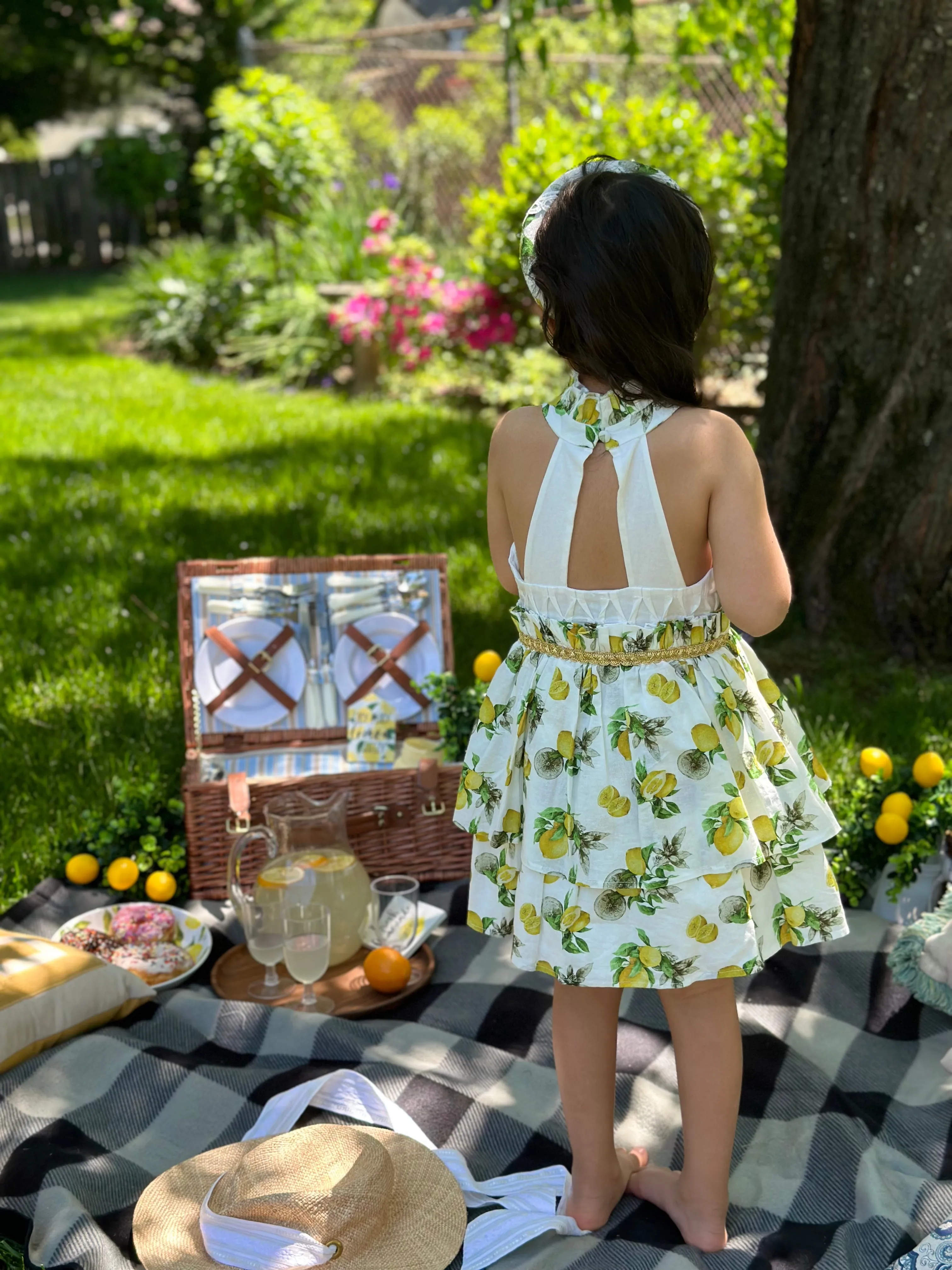 Amalfi Lemon Dress