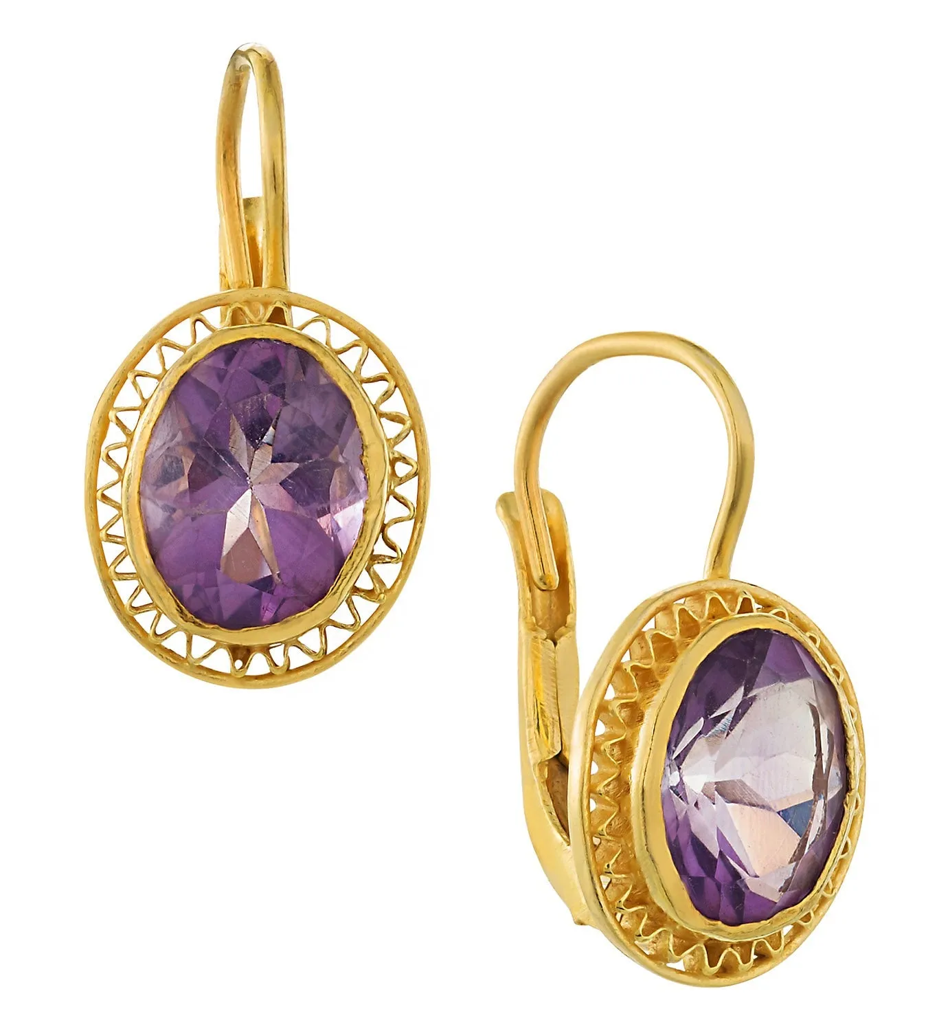 Amethyst Parlor Earrings