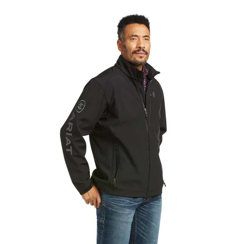 'Ariat' Men's Logo 2.0 Patriot Softshell Concealed Carry Jacket - Black