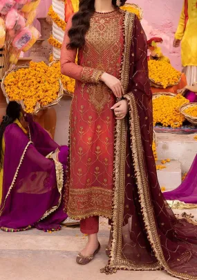 Asim Jofa Dastaan Pakistani Chiffon Dress