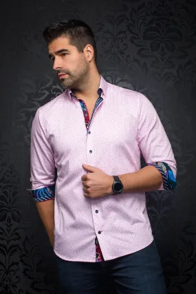 Au Noir Stretch Shirt | Mozi Pink