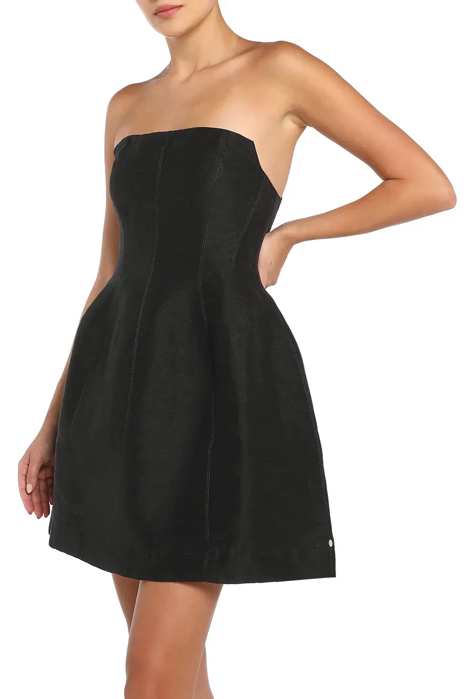 Baret Strapless Mini Dress