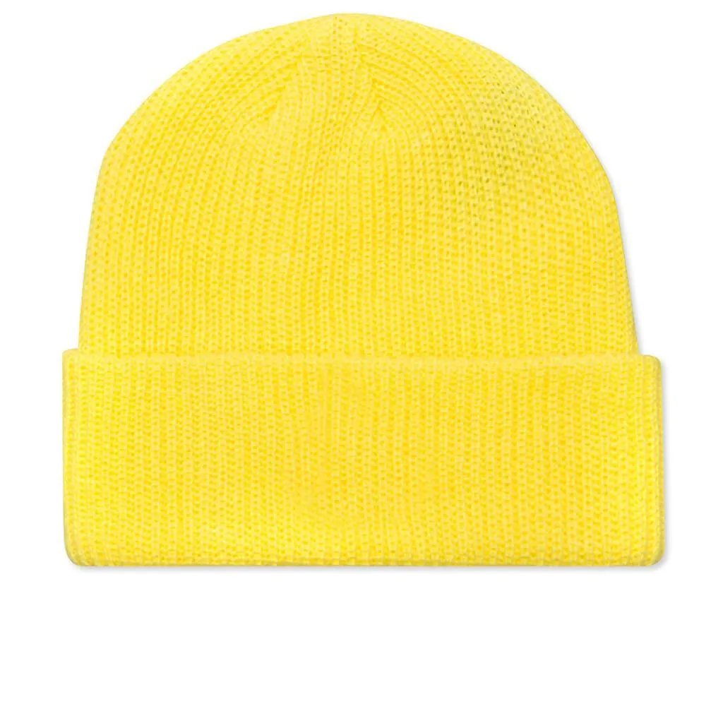 Basic Cuff Beanie - Yellow