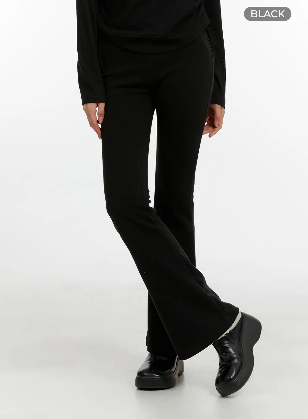 Basic Flared Trousers CA401