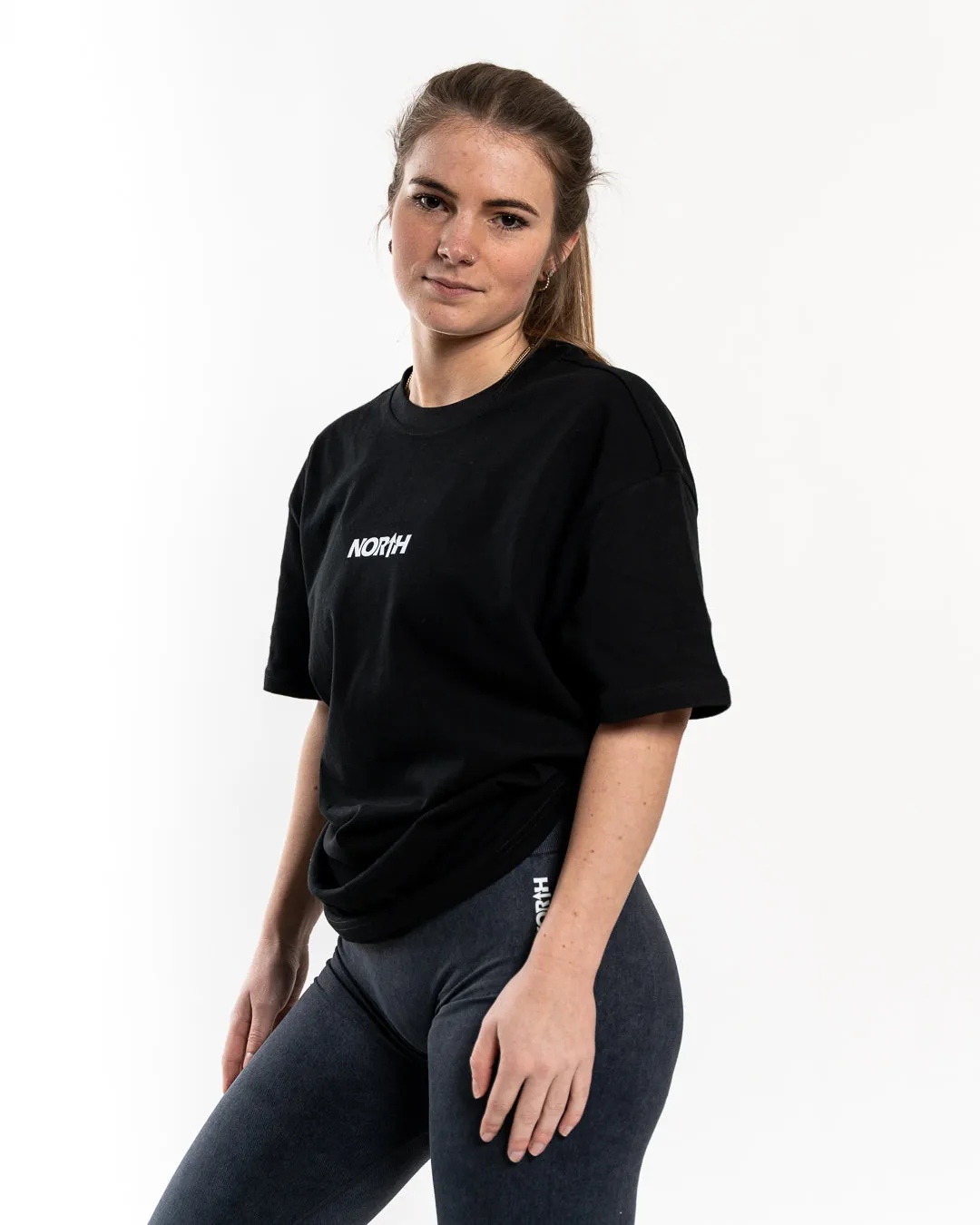 Black Oversized T • Women