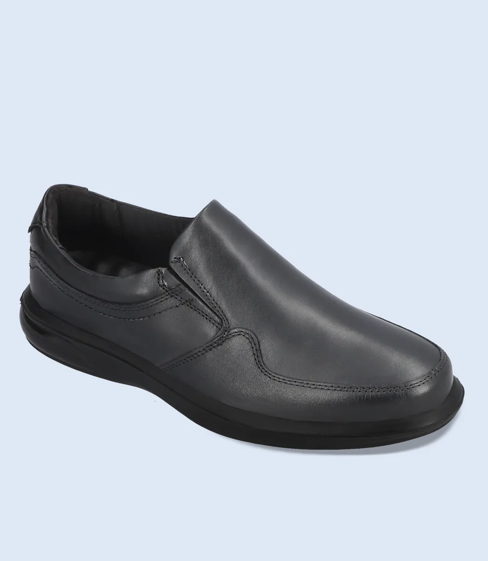 BM5229-BLACK-Men Comfort Life Style Shoes