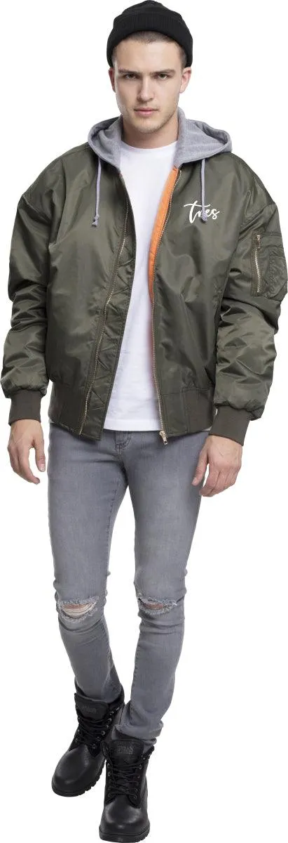 Bomber Jacket Hooded Oversize