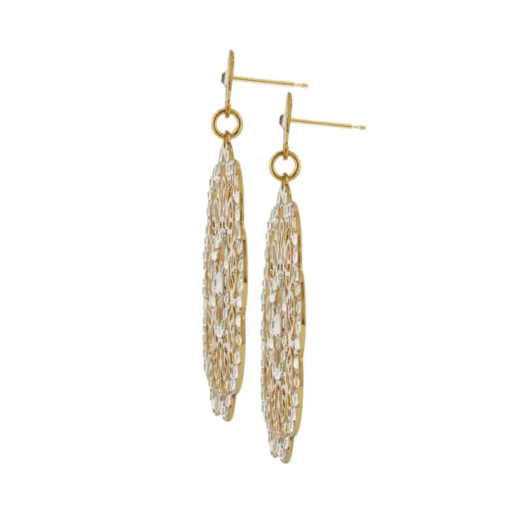 Brighton Bella Lace Post Drop Earrings