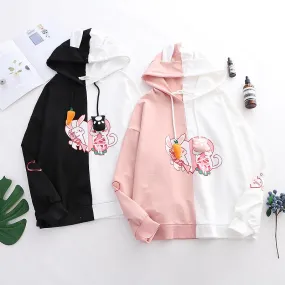 Bunny Neko Sweater Hoodie SD00796