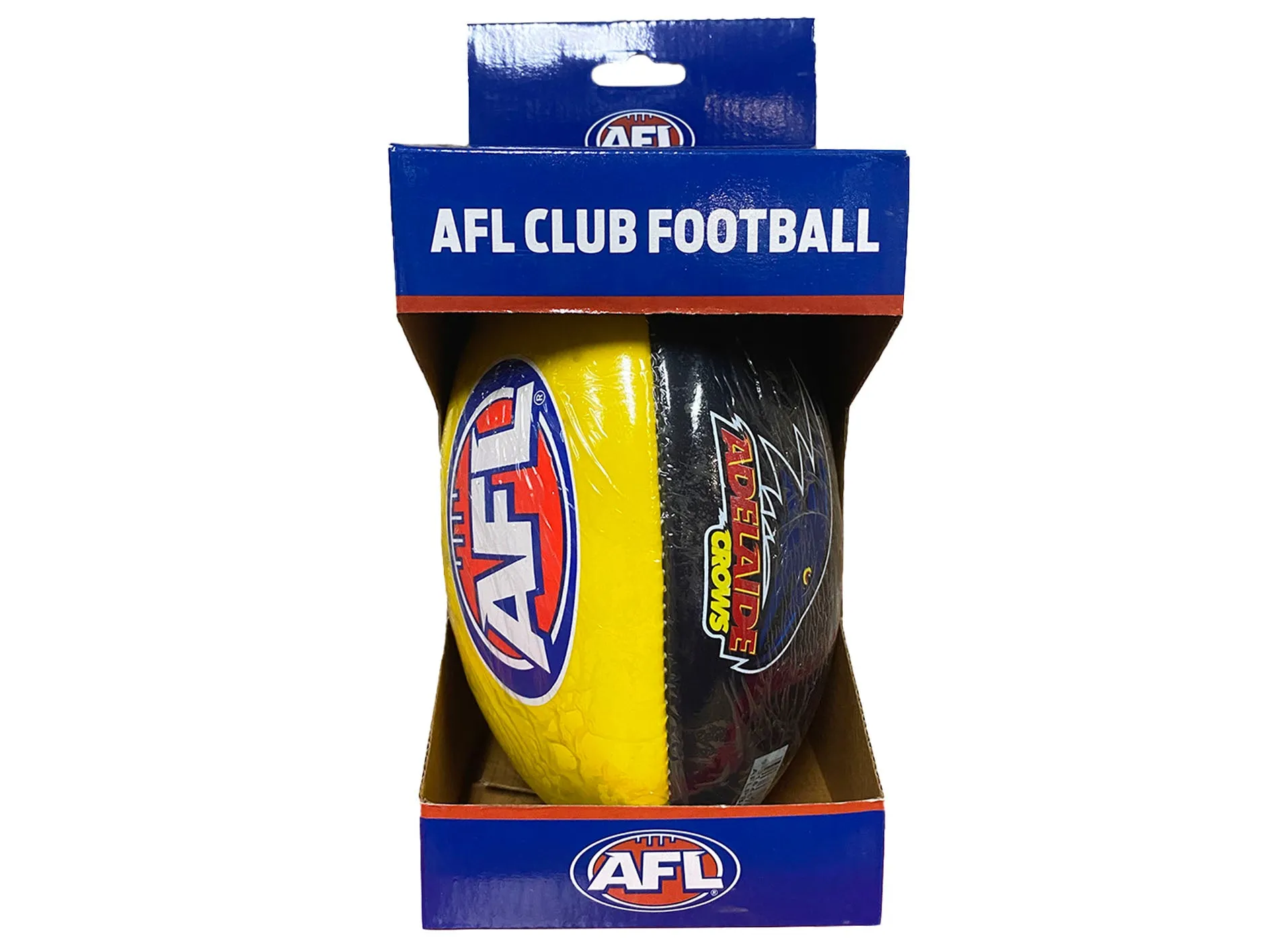 Burley PVC AFL Adeliade Crows Footy Ball 20cm <br> 9BA102G001