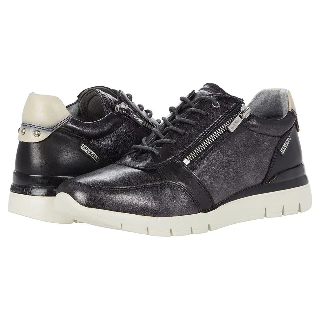 Cantabria Calfskin Leather Women's Casual Sneakers