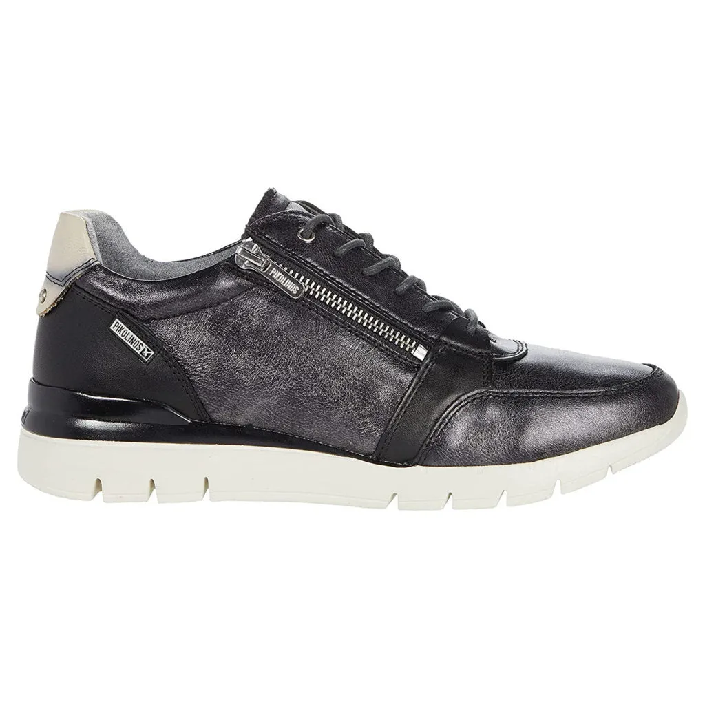 Cantabria Calfskin Leather Women's Casual Sneakers