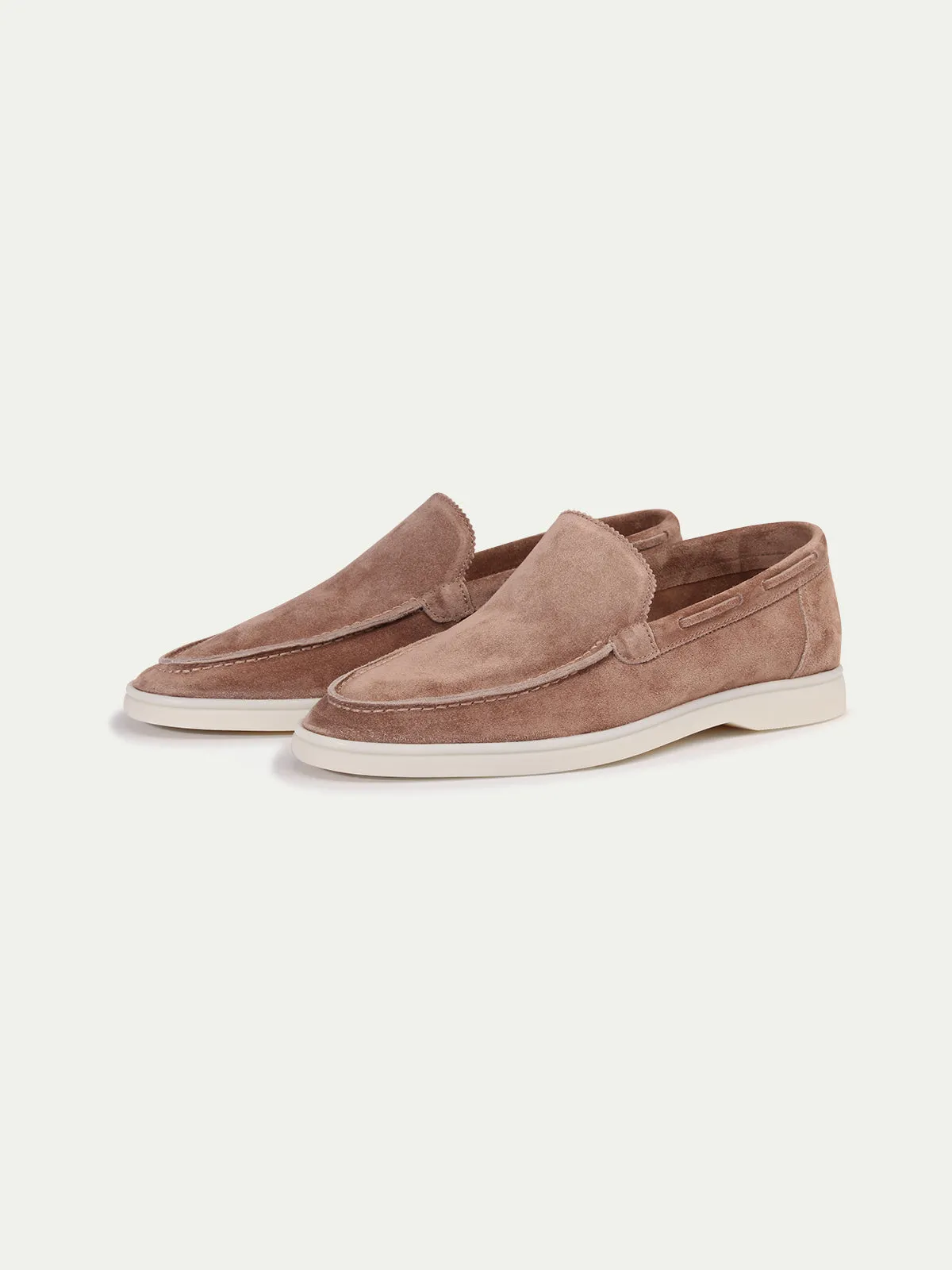 Classic Beige Yacht Loafers