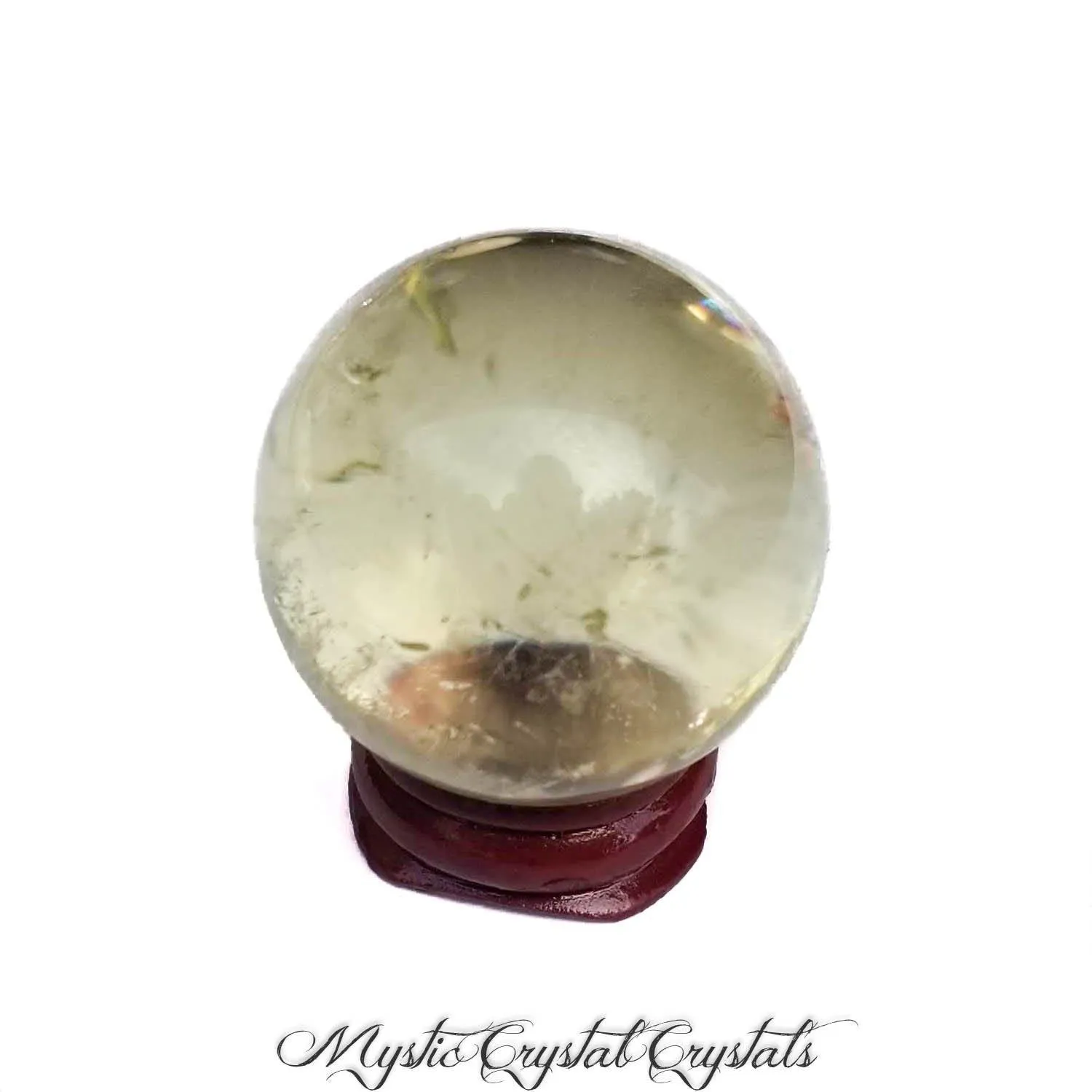 Clear Citrine Sphere/Ball - 36mm