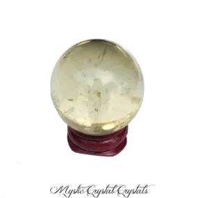 Clear Citrine Sphere/Ball - 36mm