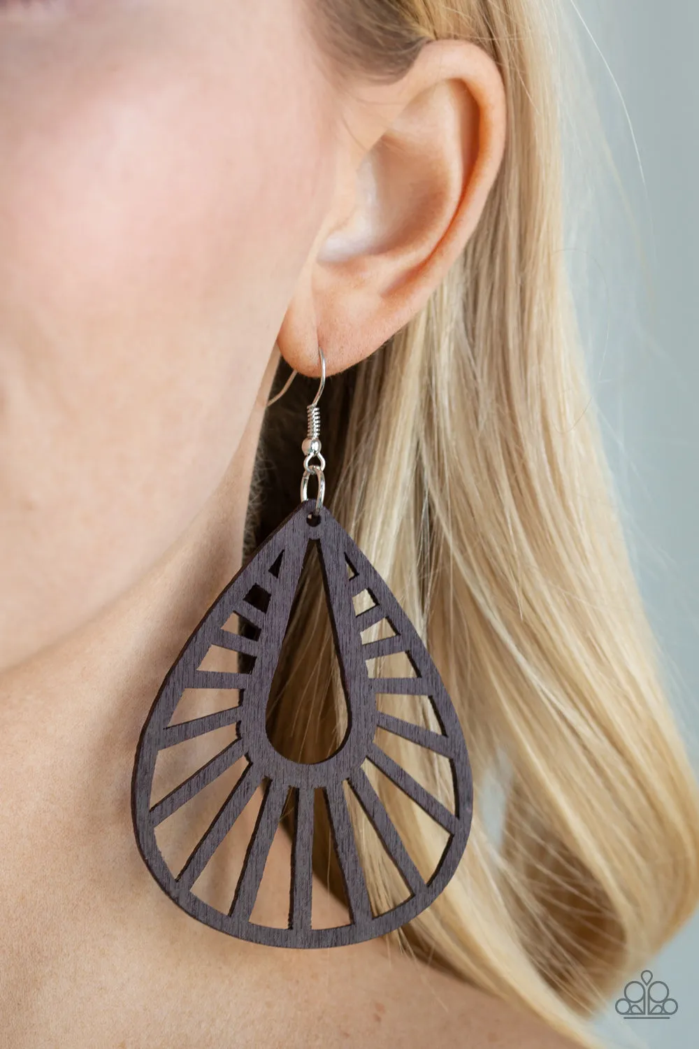 Coachella Chill Brown Earrings