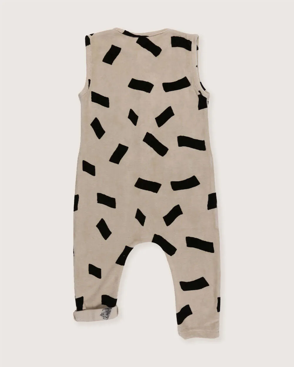 Confetti Velour Tank Dungarees