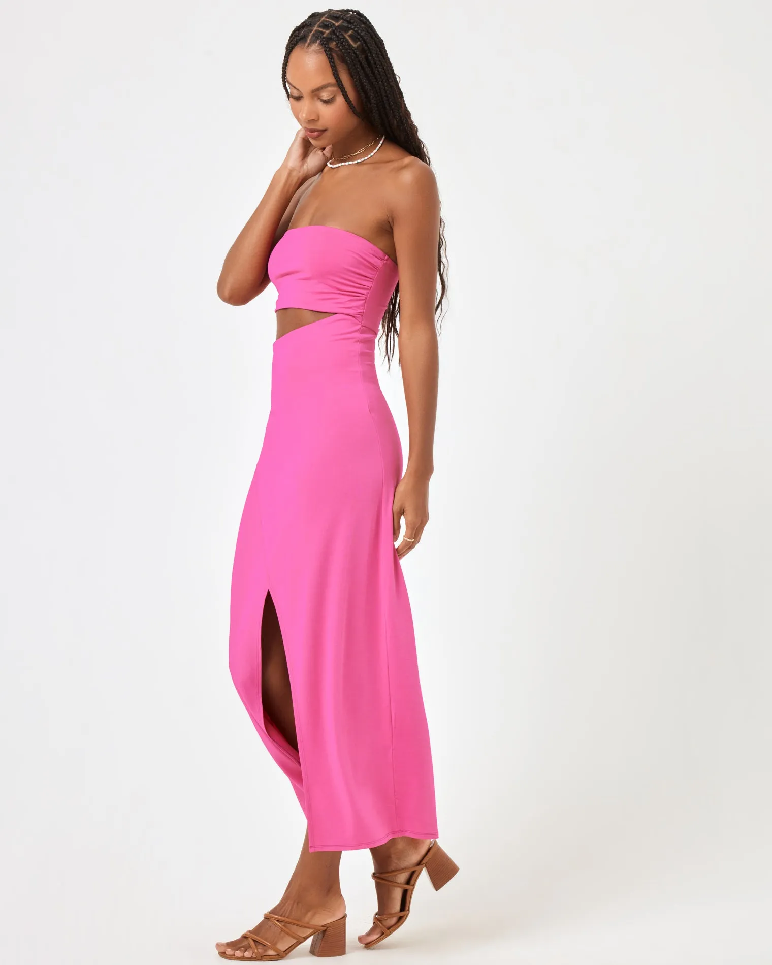 Corsica Dress - Bougainvillea