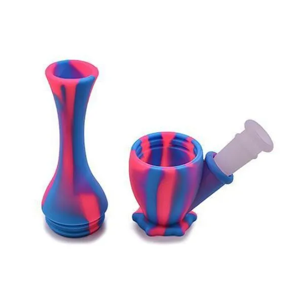 Detachable Bong Silicone Vase