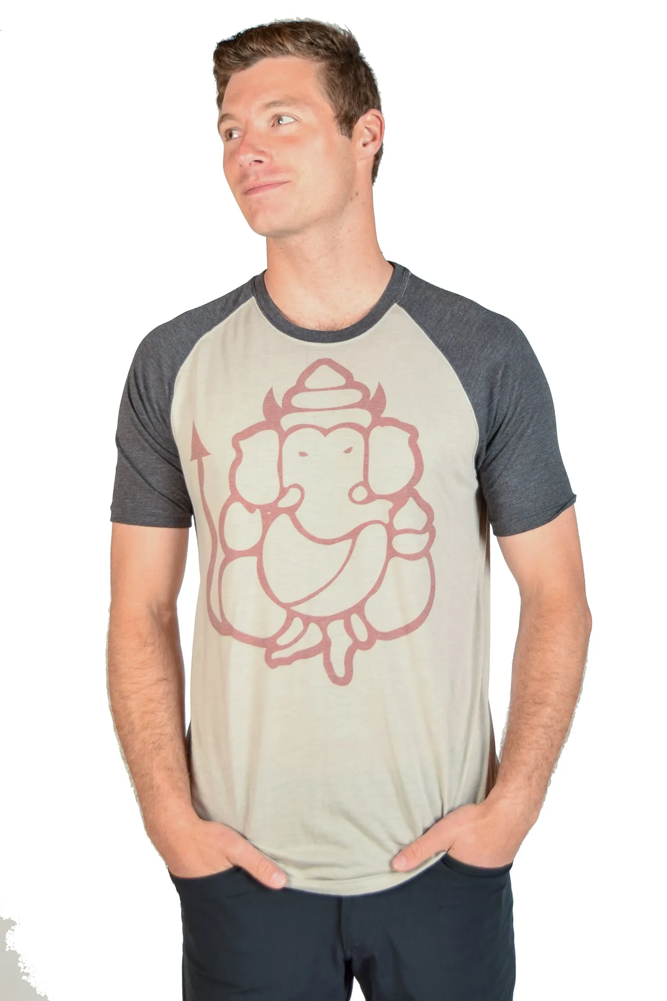 Devil Ganesh Short Sleeve Raglan