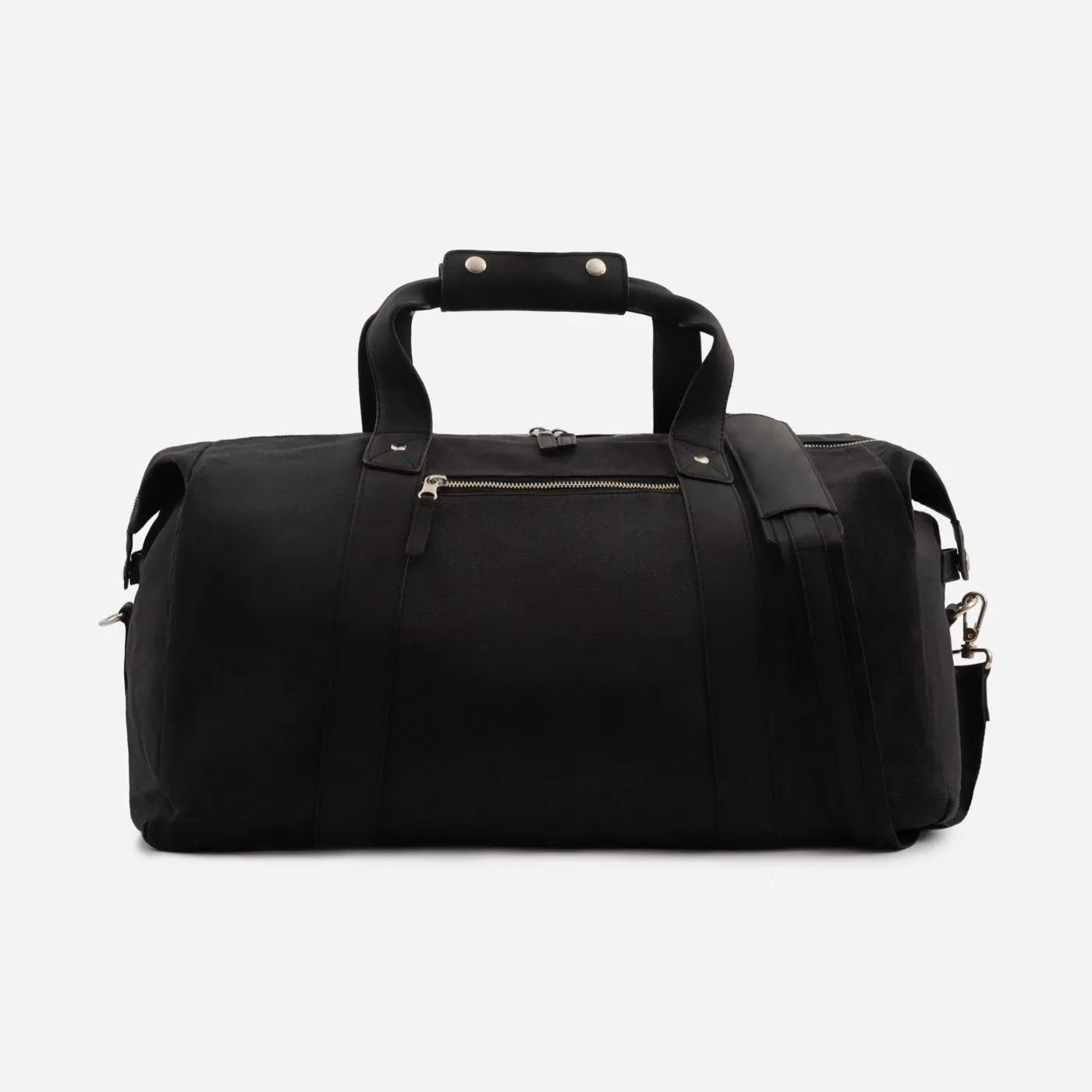 Domingo Duffel Bag - Waxed Canvas and Pull-Up Leather - Men's