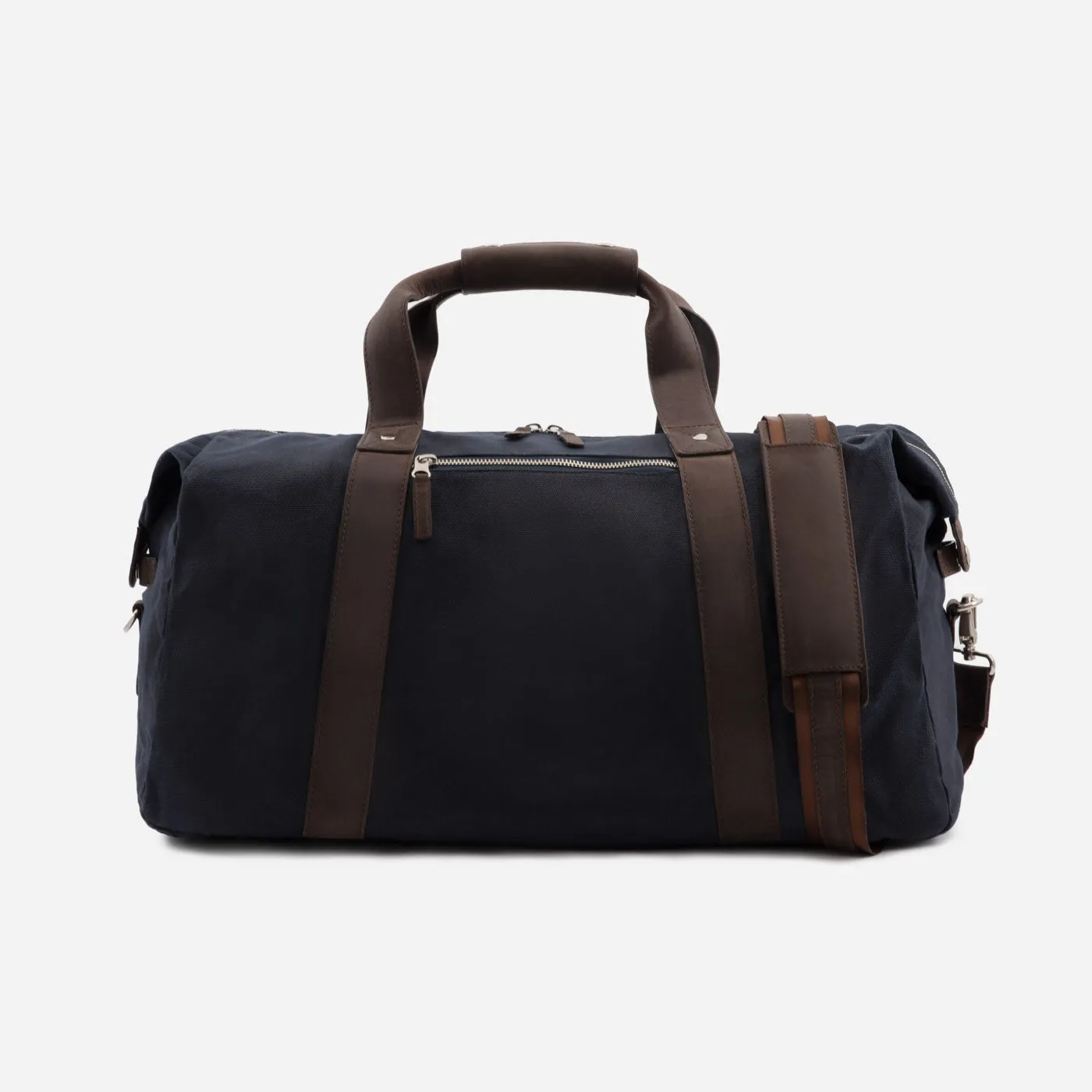 Domingo Duffel Bag - Waxed Canvas and Pull-Up Leather - Men's