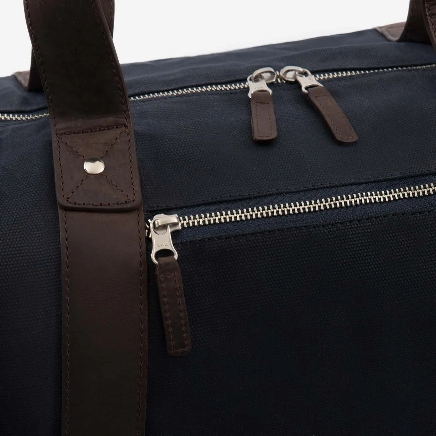 Domingo Duffel Bag - Waxed Canvas and Pull-Up Leather - Men's