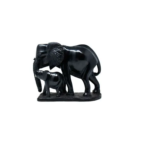 Elephant with Baby Sculpture 19