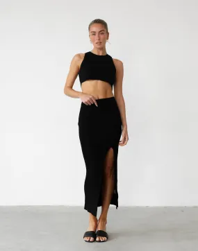 Esmie Maxi Skirt (Black)