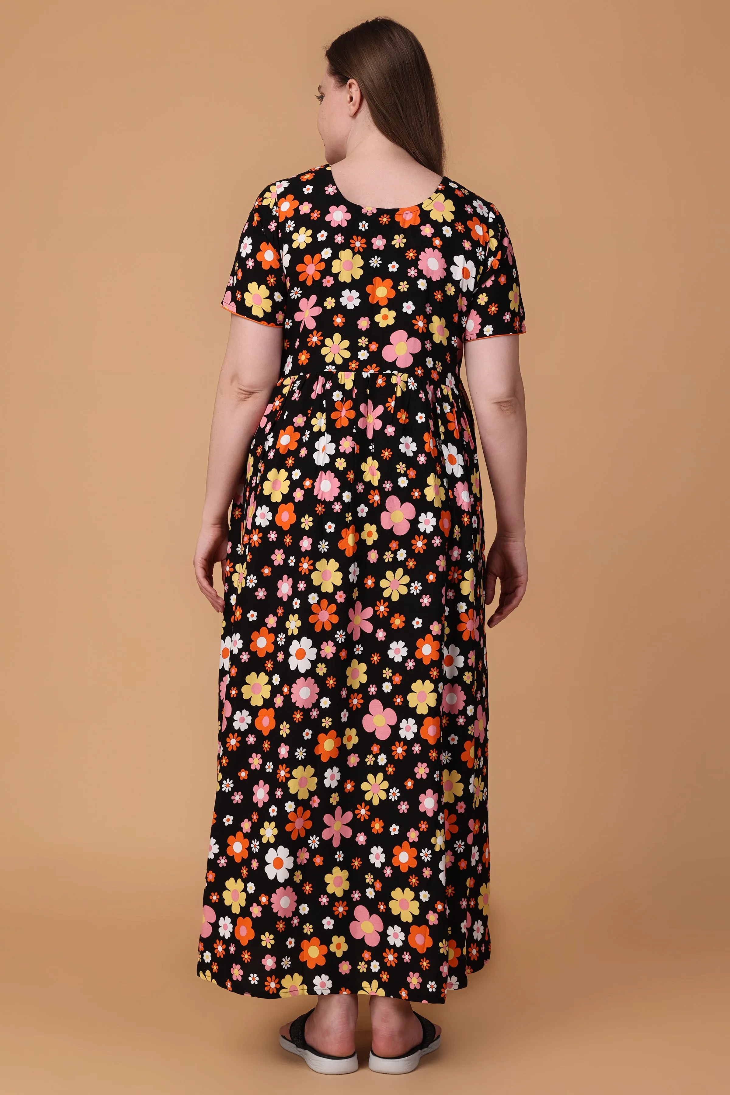 Fiesta Floral Rayon Night Gown