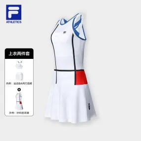 FILA CORE ATHLETICS TENNIS Women Dress in White