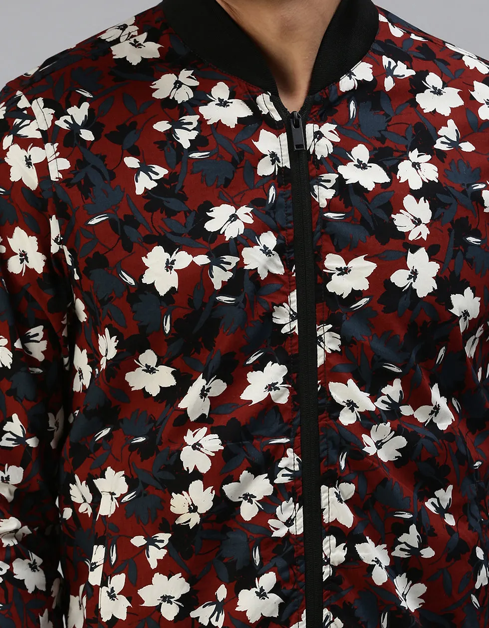 Floral Printed Shacket for Men