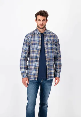 Fynch Hatton Checked Flannel Shirt