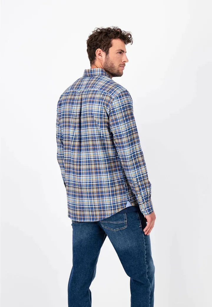 Fynch Hatton Checked Flannel Shirt