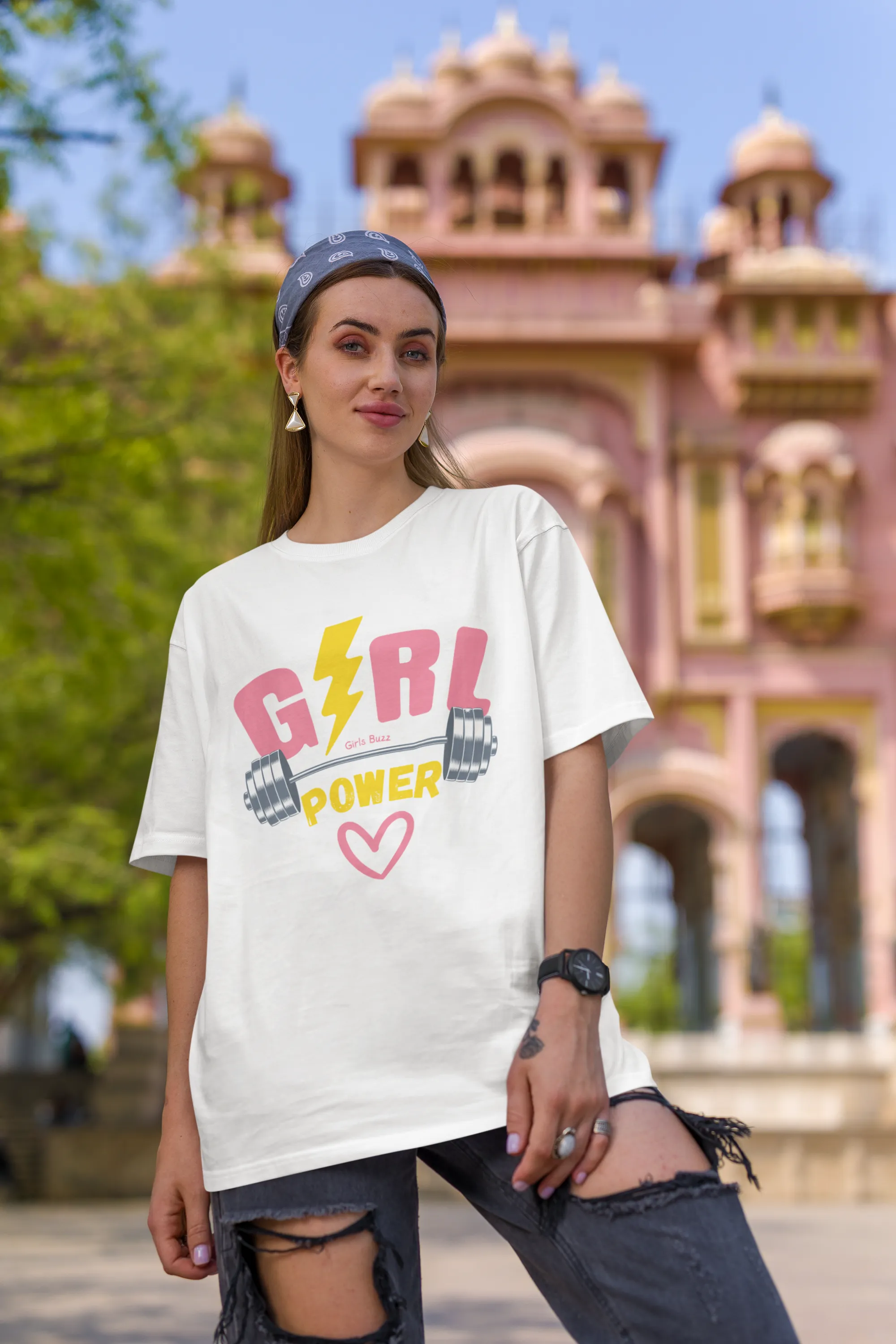 Girl Power Oversized T-shirt