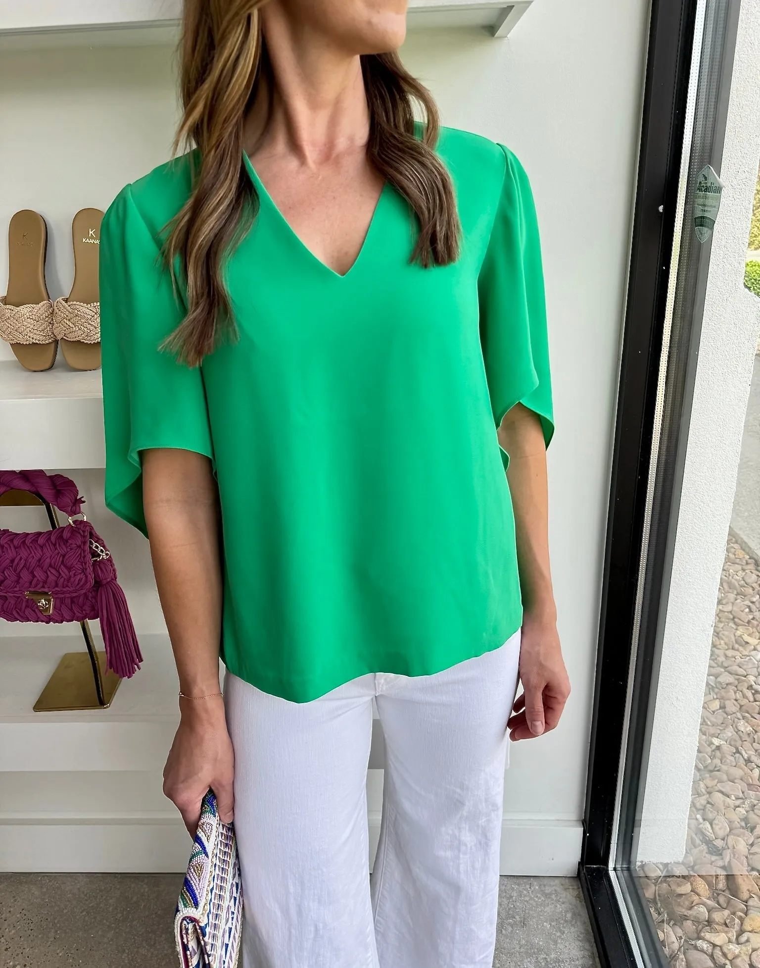 Green Nina Top