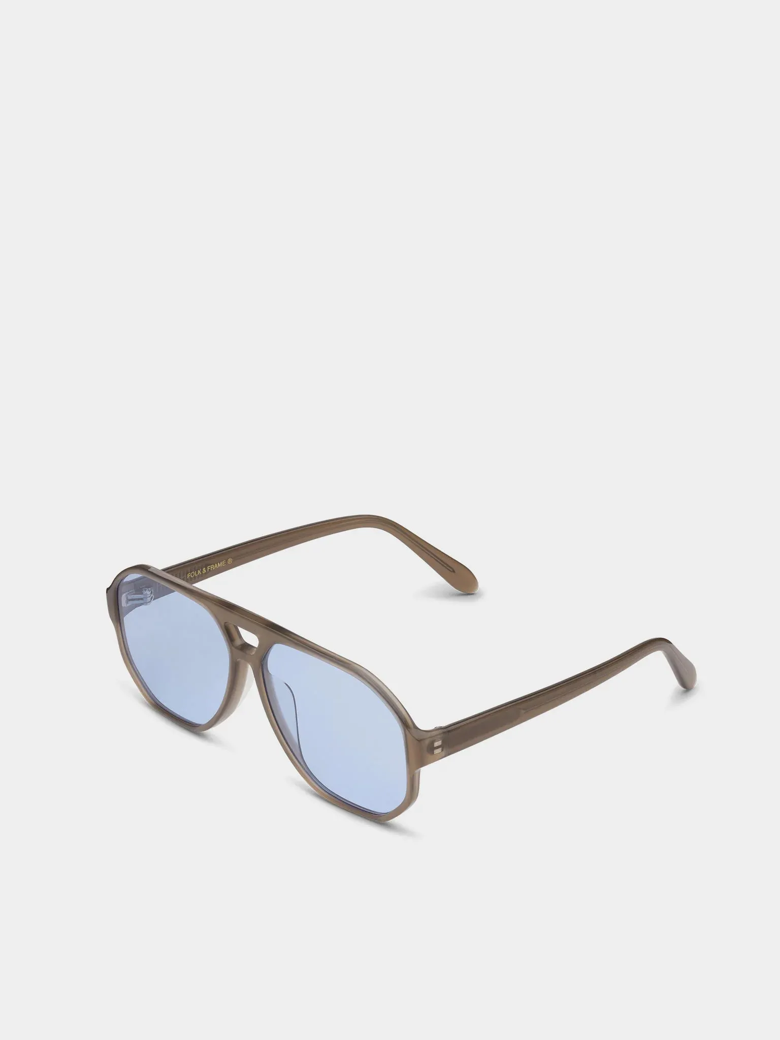 Hvass Milky Powder Sunglasses