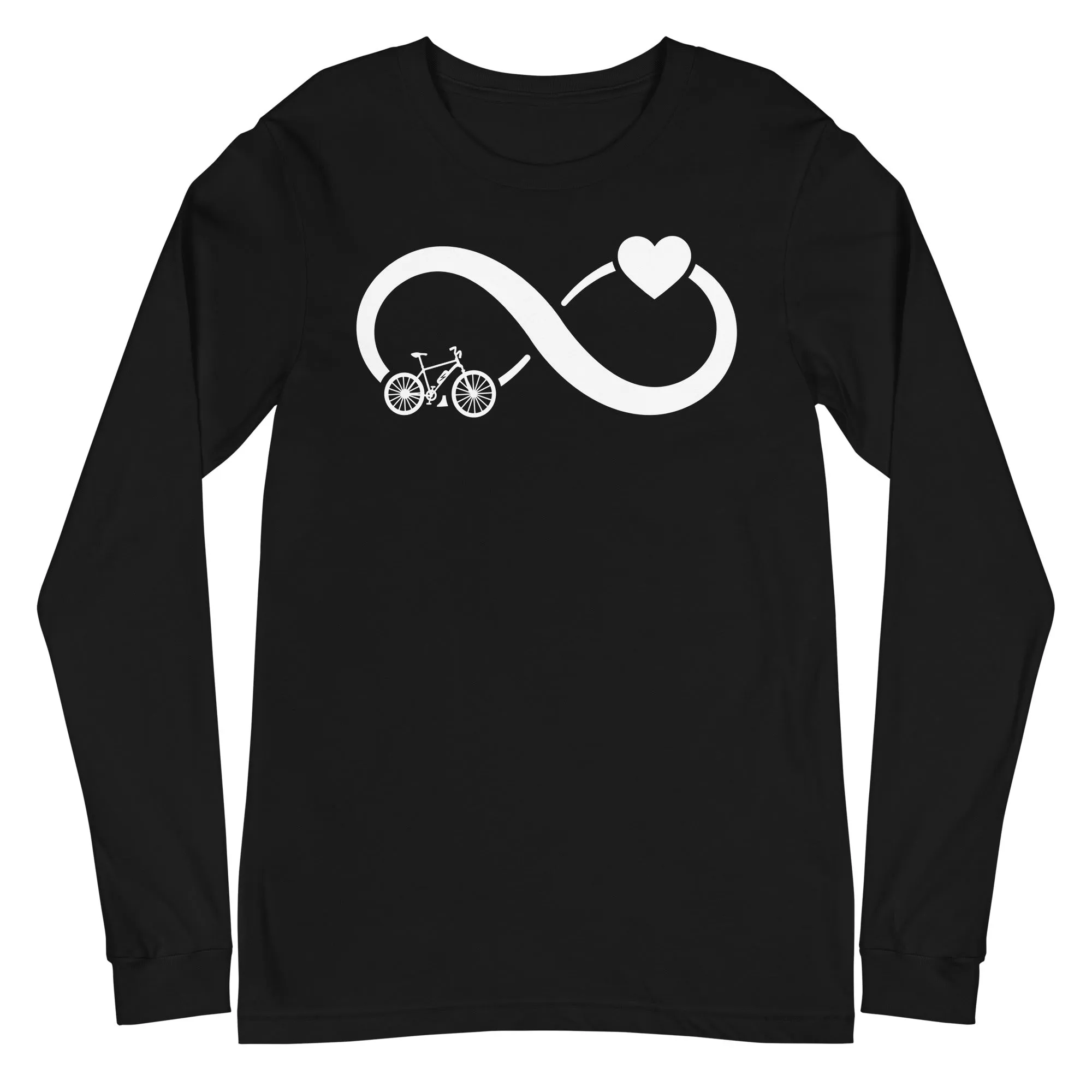 Infinity Heart and E-Bike - Longsleeve (Unisex)