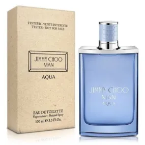 Jimmy Choo Man Aqua Eau de Toilette 3.3 oz 100 ml TESTER