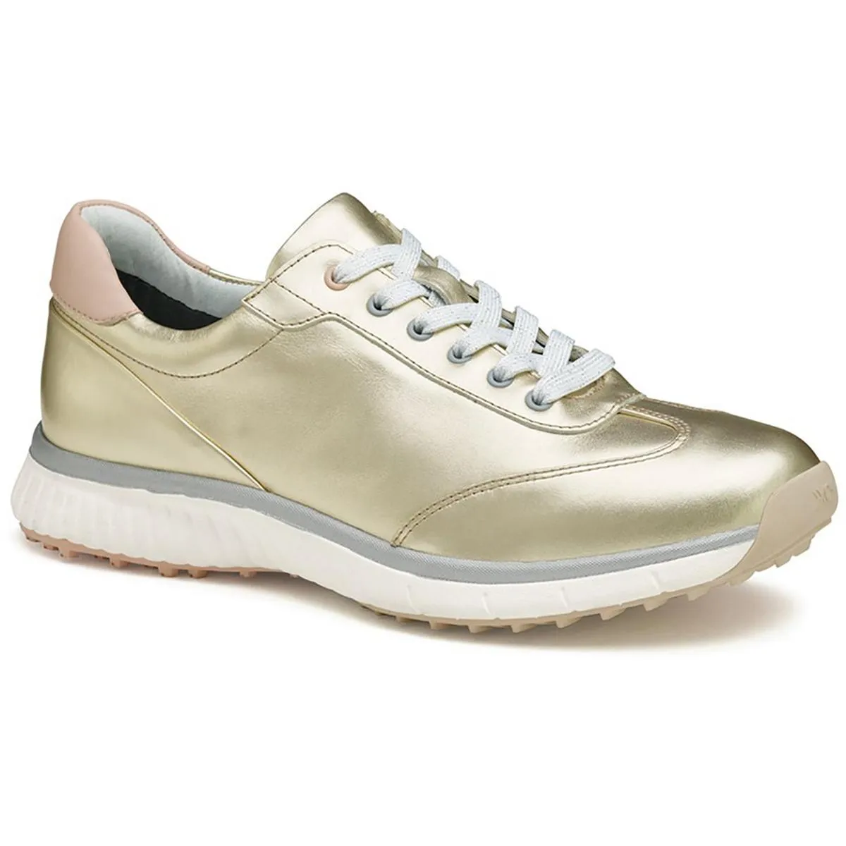 Johnston & Murphy Womens XC4 H2-Luxe Hybrid Faux Leather Golf Shoes