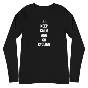 Keep calm and go cycling - Longsleeve (Unisex)