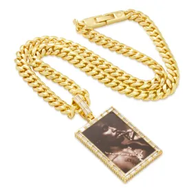 King Ice 14K Gold The 2Pac x King Ice - Smoke Weed Everyday Necklace